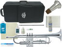 J Michael ( Jマイケル ) TR-430S トランペット 銀メッキ レッドブラス マウスパイプ 管楽器 B♭ Trumpet セット L　北海道 沖縄 離島不可