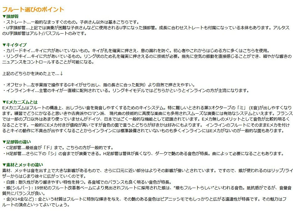 MIYAZAWA ミヤザワフルート 102E フルート オフセット カバードキイ リップ ライザ...