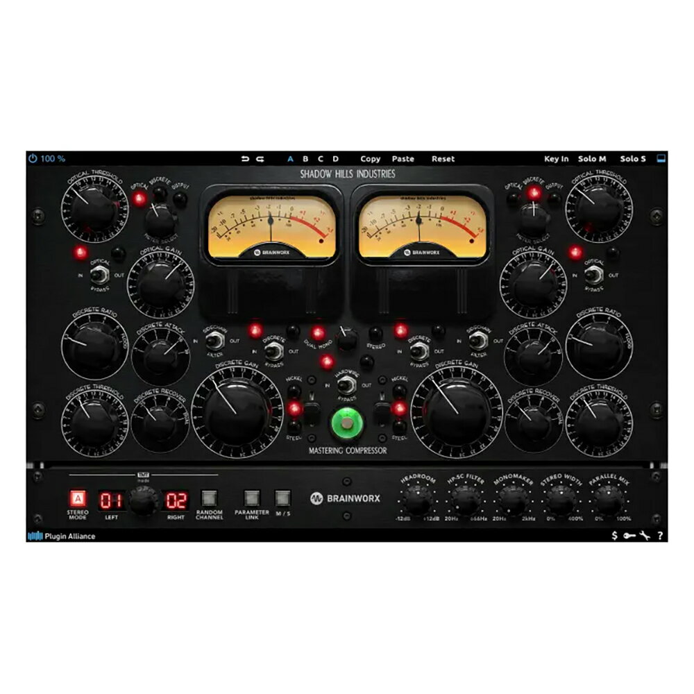 楽天ワタナベ楽器　楽天SHOPPlugin Alliance （ プラグインアライアンス ） Shadow Hills Mastering Compressor Class A プラグインエフェクト コンプレッサー