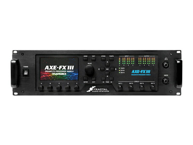 FRACTAL AUDIO SYSTEMS Axe-Fx III MARK II TURBO エフェクター フラクタル【KH】