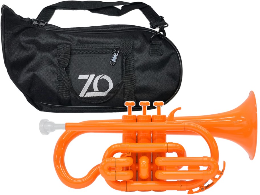 ZO ( ゼットオー ) コルネット CN-11 オレンジ 調整品 新品 アウトレット プラスチック 管楽器 cornet orange 楽器　…