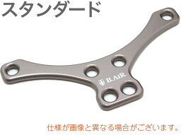 【メール便出荷品】 B.AIR ( ビーエアー ) STP-N-TN V型プレート スタンダード チタン サックス用 ネックストラップ パーツ 管楽器 saxophone straps custom parts　北海道 沖縄 離島 代引き不可