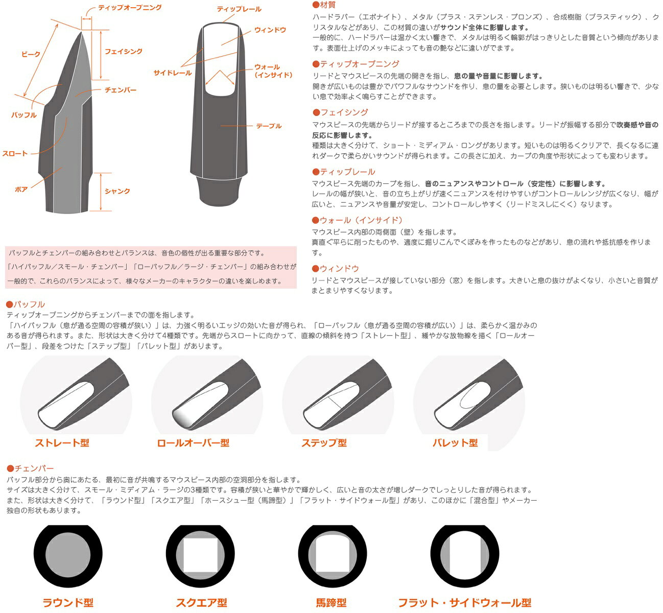 Henri Selmer Paris セルマー Super Session H ソプラノサックス マウスピース ハ...