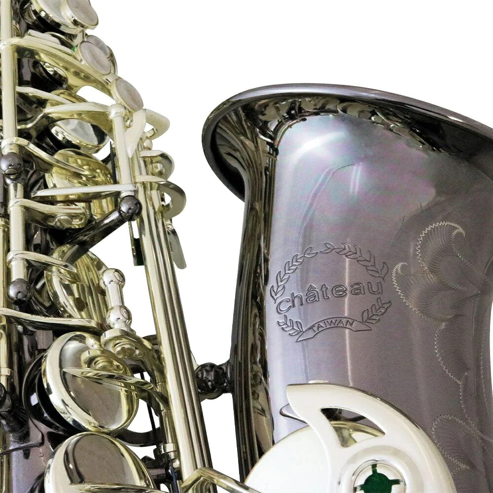 Chateau シャトー CAS-HNS/BS アルトサックス ブラックニッケルメッキ ニッケルシ...