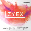 Zyex Violin Strings Zyex のヴァイオリン弦はこだわりのあるミュージシャンのためにデザインされました。パワフルなサウンドと素晴らしい弓へのレスポンスを得るためにZyex シンセティックコア材料で作られています。 Zyexコアはそれぞれの弦のピッチの安定性とブレーク・イン・タイムの速さ、力強さに加えガット弦のようなお腹に響くサウンドを提供します。 &nbsp; D&#39;Addario Orchestral Violin Strings　ダダリオ オーケストラ弦 バイオリン弦 ■DZ310 1/2M ZYEX Violin Strings SET ■Zyex Violin Strings ■1/2 Scale 2分の1サイズ ■Medium Tension ミディアムテンション※パッケージに変更がでる場合があります。 弦切れなど保証はありません。 &nbsp;