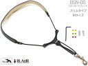 【アウトレット】【メール便出荷品】 B.AIR ( ビーエアー ) バードストラップ BSN-BS サックス用 Mサイズ スリム ネックストラップ ブラック BIRD STRAP standard saxophone 北海道 沖縄 離島不可