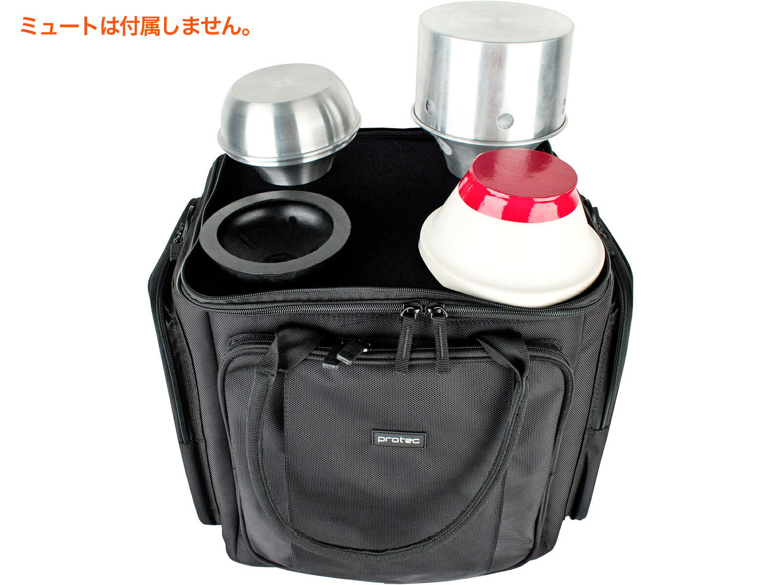 PROTEC プロテック M406 トロンボーン ミュートバッグ ブラック トロンボーンミュ...