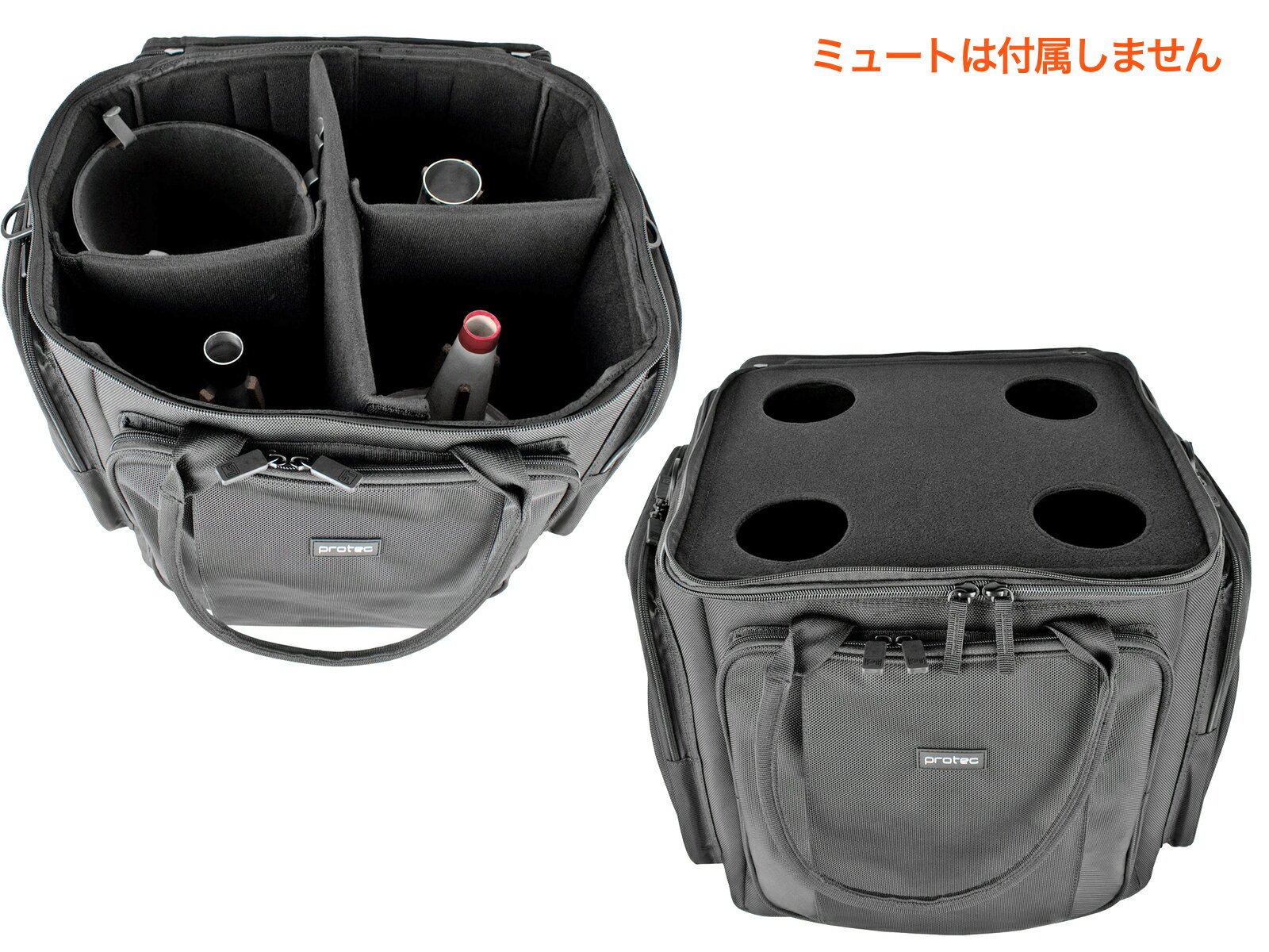 PROTEC プロテック M406 トロンボーン ミュートバッグ ブラック トロンボーンミュ...
