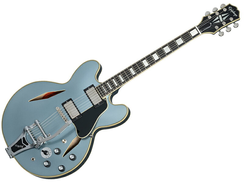 Epiphone エピフォン Shinichi Ubukata ES-355 Custom Bigsby Pelham Blue 生形 真一シグネイチャーモデル ペルハム・ブルー