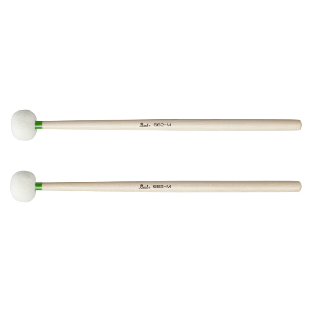 Pearl ( パール ) 662-M Timpani Mallet 662 Series 662M【662-M】【4月27日時点メーカー在庫あり 】 ドラム スティ…