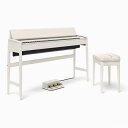 Roland ローランド 電子ピアノ KF-10-KS KIYOLA Sheer White 88鍵盤 ピアノタッチ 据え置きタイプ【受注後納期連絡/代引き不可...