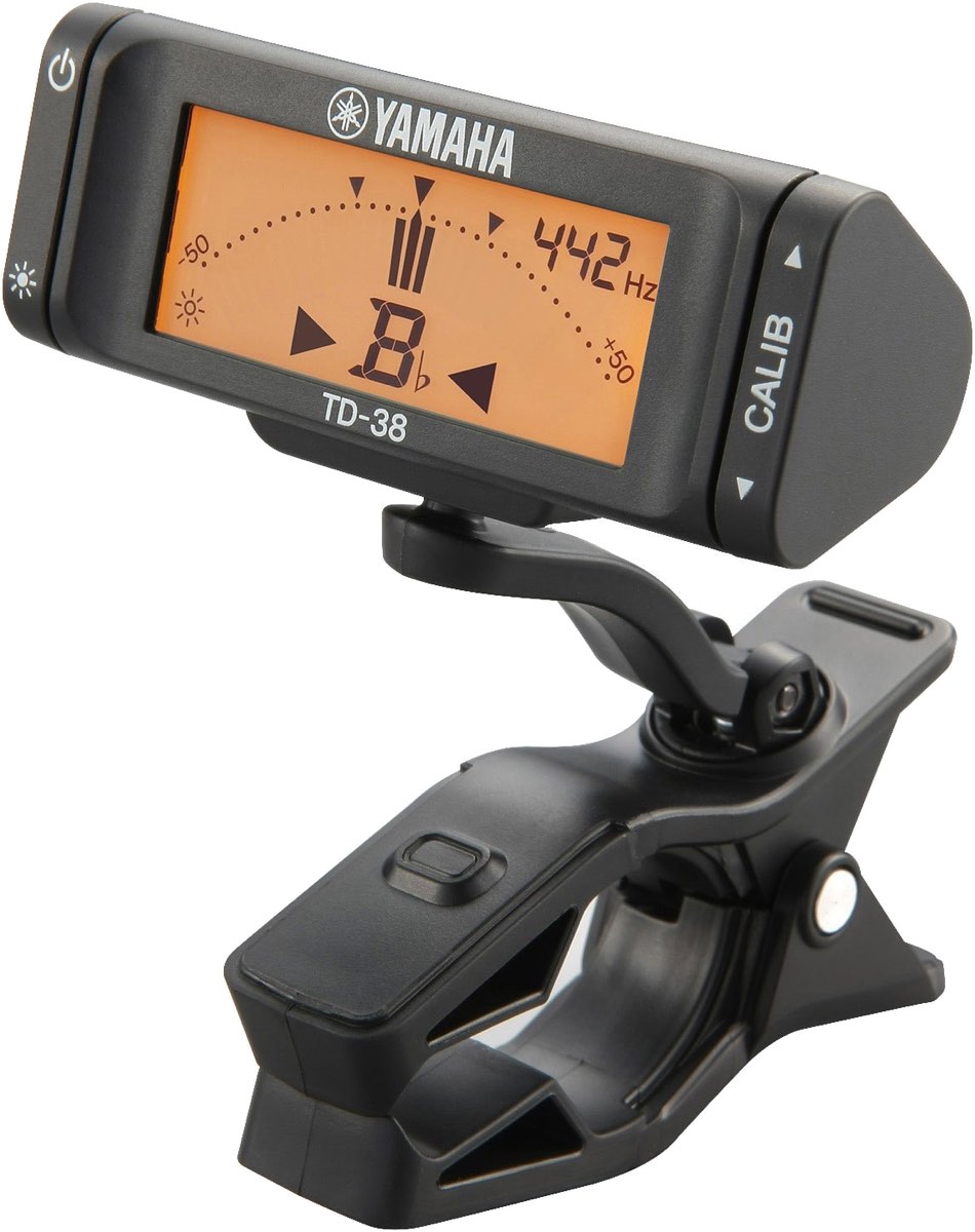 YAMAHA ( ヤマハ ) TD-38L クロマチックチューナー クリップタイプ Lサイズ 管楽器 音合わせ チューナー CLIP-ON CHROMATIC TUNER