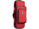 Marcus Bonna ( マーカスボナ ) MBFG2 RD ファゴット ケース 4ピース レッド ナイロン リュック セミハードケース bassoon case 北海道 沖縄 離島不可(2)