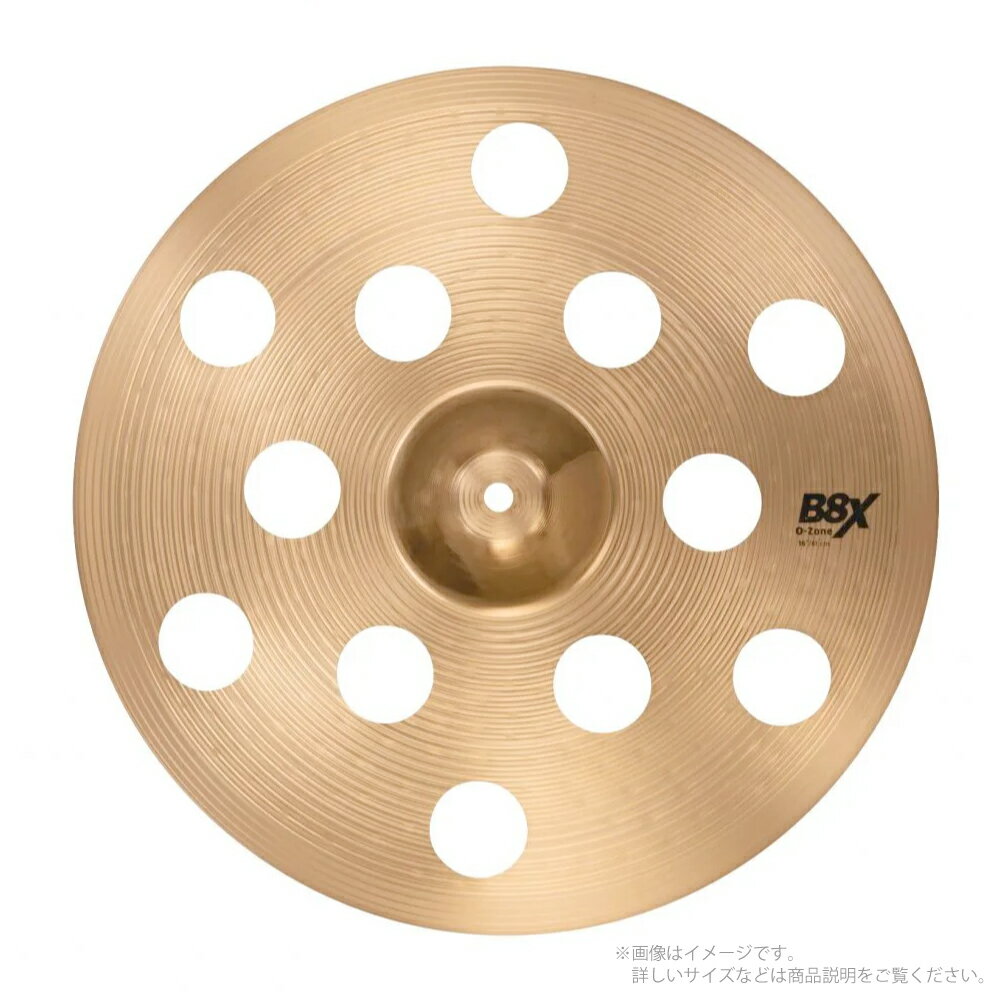 SABIAN ( セイビアン ) B8X O-ZONE CRASH 16" B8X-16OZCS【B8X-16OZCS】【4月27日時点メーカー在庫無し 】 シンバル