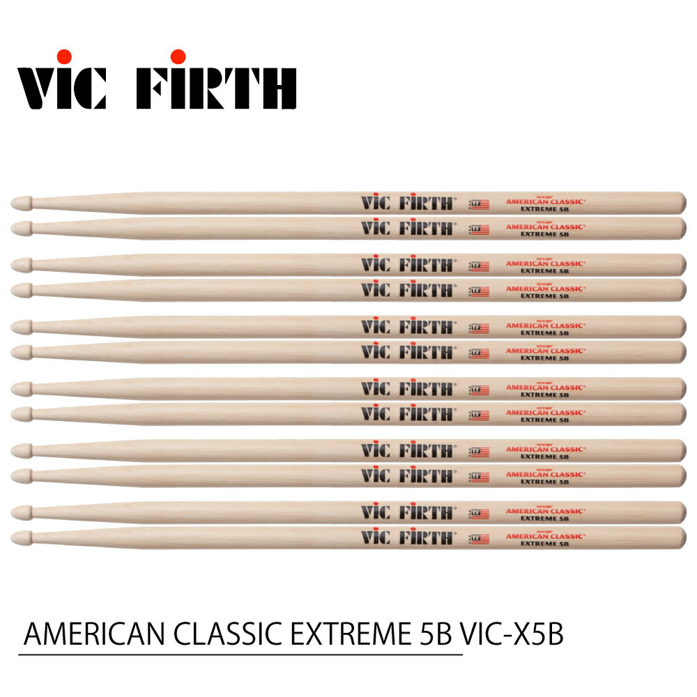 勵ʥٳڴŷSHOP㤨VIC FIRTH åե AMERICAN CLASSIC EXTREME 5B VIC-X5B (6ڥ VIC FIRTHƥåVIC-X5B ɥ ƥåפβǤʤ13,200ߤˤʤޤ