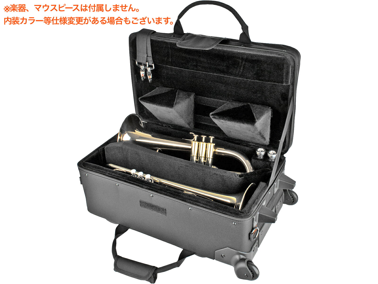 PROTEC プロテック PB301VAX ダブルケース トランペット フリューゲルホルン セミ...