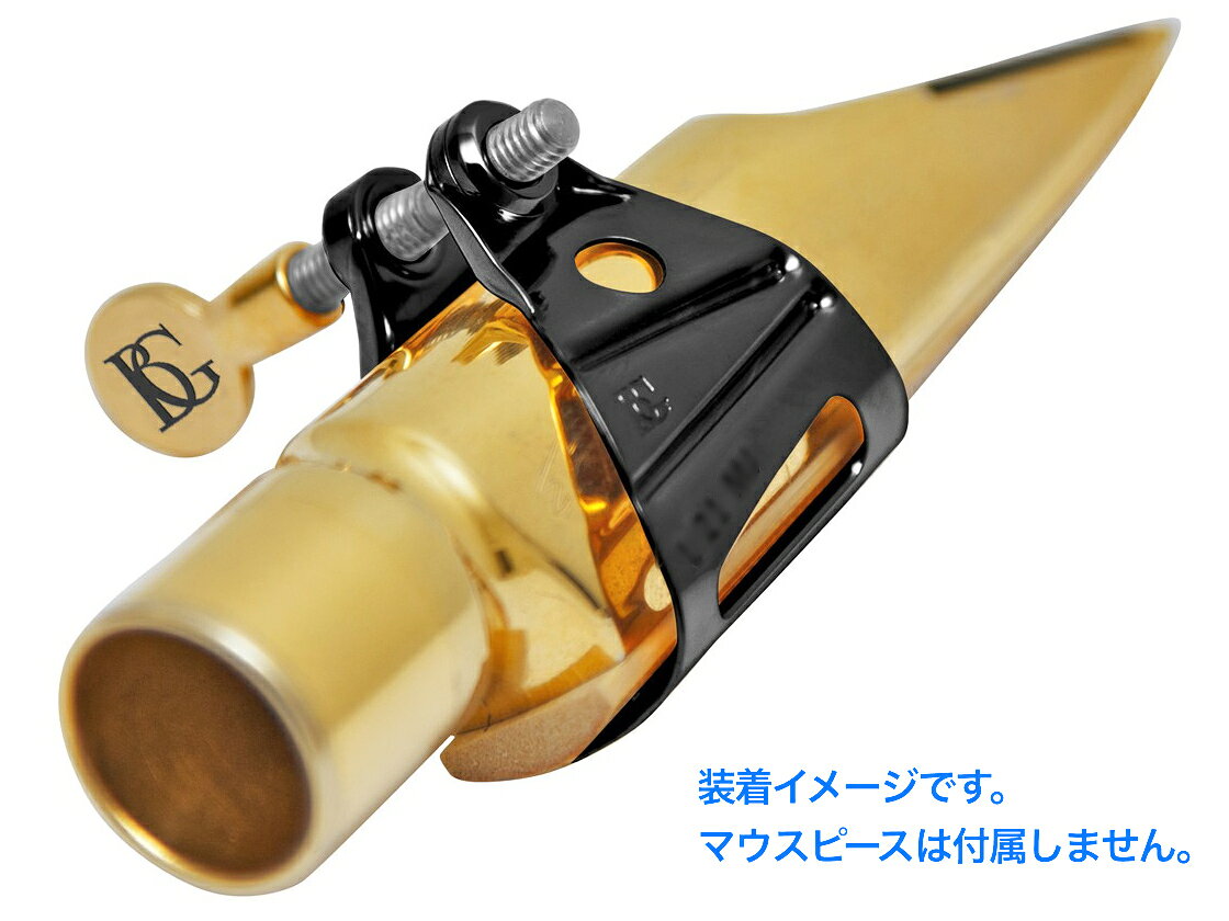BG ビージー L23BMJ リガチャー アルト テナー バリトンサックス ブラックラッカー...
