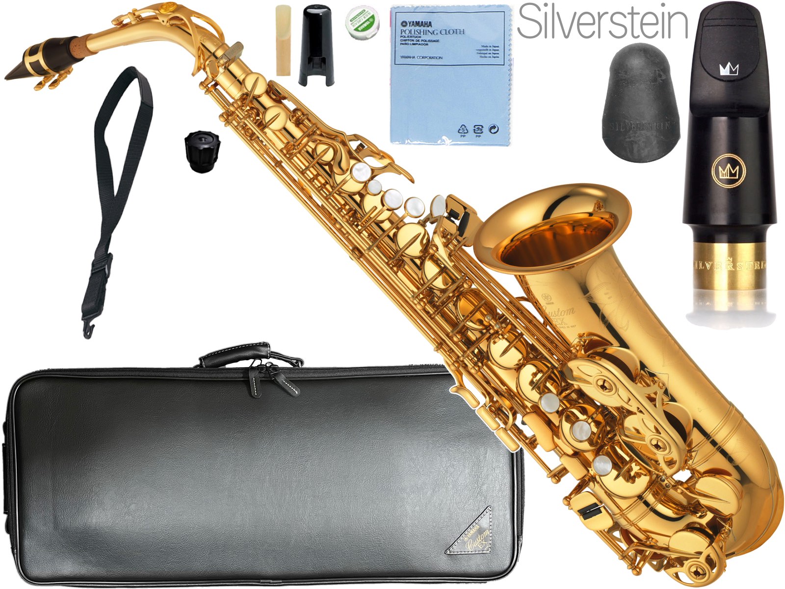 YAMAHA ( ޥ ) YAS-875EX ȥå  å Alto saxophone gold Custam EX Silverstein LEOޥԡ å F̳ƻ  Υ Բ