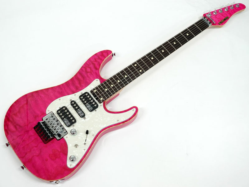 SCHECTER ( シェクター ) EX5-24-CTM-FRT HR PINK 日本製シェクター最高峰 EXCEED 2023サウンドメッセ オーダー仕様