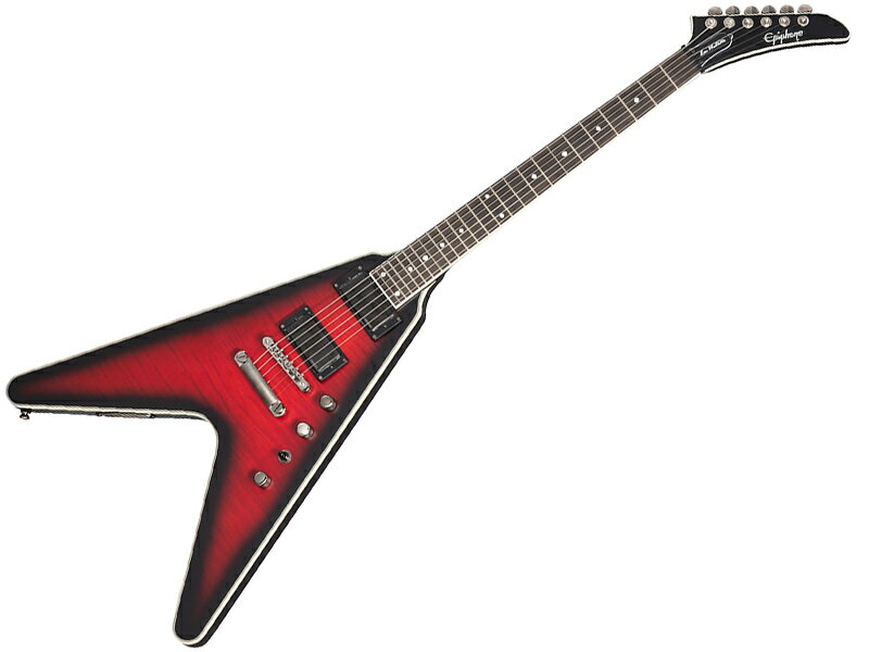 Epiphone ( エピフォン ) Dave Mustaine Prophecy Flying V Figured デイヴ ムステイン フライングV メガデス エレキギター【春特価！ピック20枚プレゼント 】