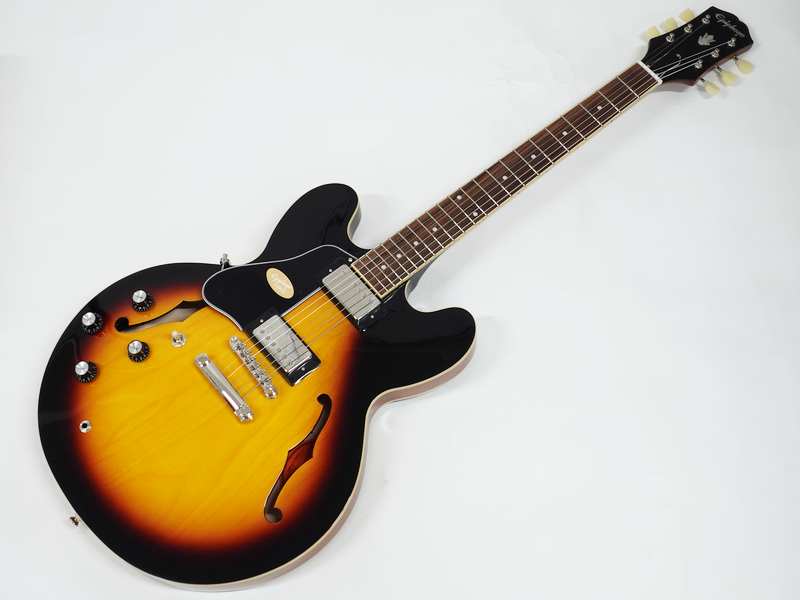 Epiphone ( エピフォン ) ES-335 Left-handed VS 左用 セミアコ レフトハンドモデル Vintage Sunburst 【春特価！ピック20枚プレゼント 】