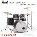 Pearl ( p[ ) SESSION STUDIO SELECT STS924BSP/C #852 Black Satin Ash VFpbNySTS924BSP/C #852zy427_[J[݌ɖ z VFpbN