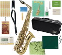 Antigua ( アンティグア ) AS3108 アウトレット アルトサックス スタンダード GL ラッカー ゴールド 管楽器 alto saxophone standard セット D　北海道 沖縄 離島不可