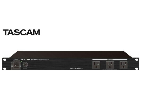 TASCAM ( タスカム ) AV-P250 ◆ 電源・パワーディストリビューター【5月17日時点、在庫あり 】