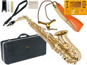 Antigua ( アンティグア ) AS2800 エルドン アルトサックス 新品 アウトレット ラッカー ゴールド 管楽器 eldon GL Alto saxophone セット J　北海道 沖縄 離島不可 1