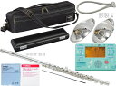 YAMAHA ヤマハ YFL-517 フィネス フルート 頭部管 銀製 Eメカニズム カバードキイ C足部管 管楽器 Finesse flute セット I 北...