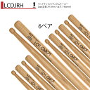Los Cabos 6ペアセット LCDJRH レッドヒッコリー【LCDJRH】【在庫有り 】 ドラム スティック