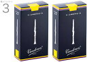 【メール便出荷品】 vandoren ( バンドーレン ) CR103 B♭ クラリネット リード 3番 トラディショナル 1箱 10枚 バラ 2箱 20枚 セ...