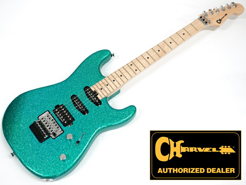 Charvel ( V[x ) San Dimas Style 1 HSS FR M Aqua Flake GLM^[ J[ Pro-Mod V[Y