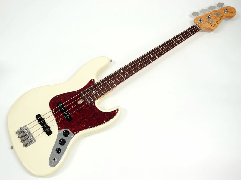 K.Nyui Custom Guitars KNJB Bird's eye Maple Neck Vintage White  㥺١ 쥭١ KN1747