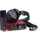 Focusrite フォーカスライト Scarlett Solo StudioPack (gen4) 国内正規品 オーディオインターフェイス DAW DTM
