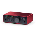 Focusrite ( フォーカスライト ) Scarlett Solo (gen4) 国内正規品 オーディオインターフェイス DAW DTM