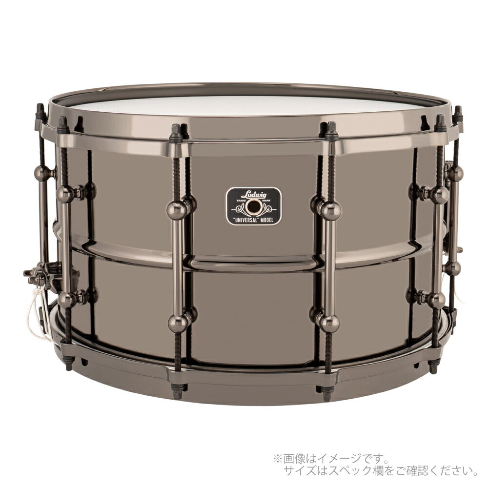 LUDWIG ( ラディック ) LU0814 Universal シリーズ メタルスネアドラム メタルシェル ブラス