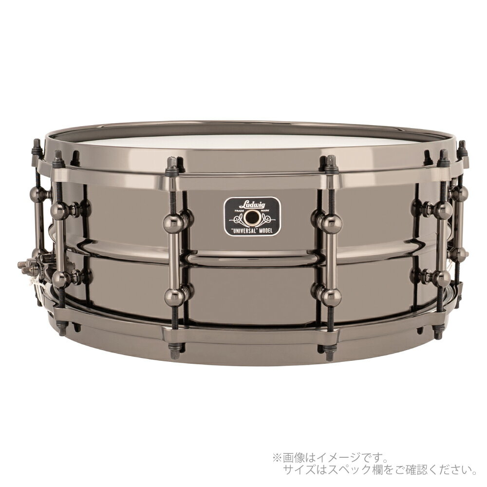 LUDWIG ( ラディック ) LU5514 Universal シリーズ メタルスネアドラム メタルシェル ブラス