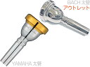 太管 マウスピース 2本セット YAMAHA SL-48LGP カスタム リム GP 金メッキ BACH SP 6-1/2A Large Shank mouth...