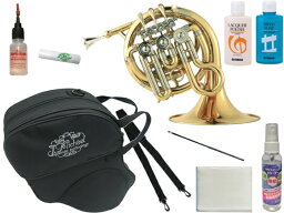 J Michael ( Jマイケル ) PFH-500 ポケットホルン ラッカー ミニ ホルン Hi B♭ gold 管楽器 pocket french horn セット F　北海道 沖縄 離島不可