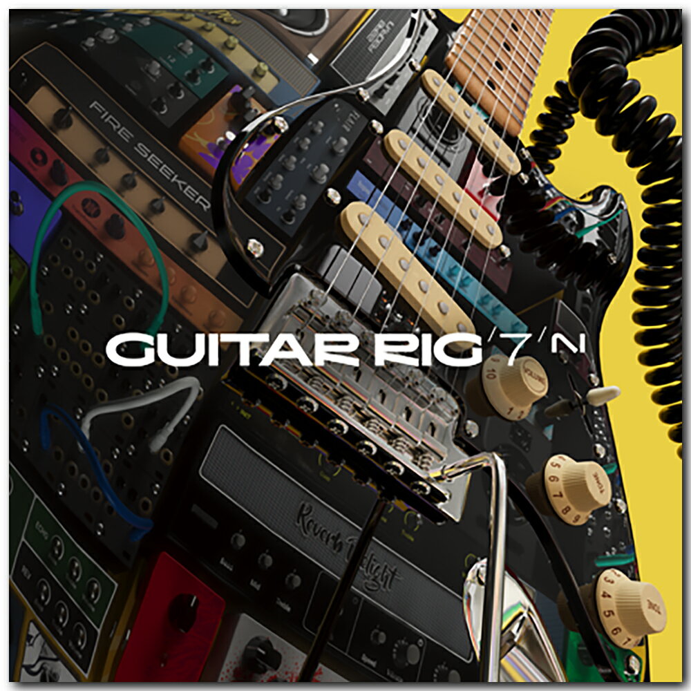 Native Instruments ( ネイティブインストゥルメンツ ) Guitar Rig 7 Pro (ダウンロードコード）