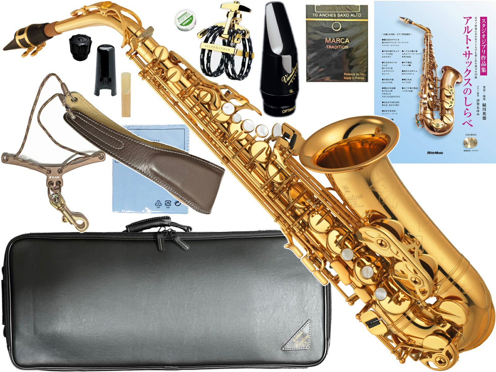 YAMAHA ( ޥ ) YAS-875EX ȥå  å Alto saxophone gold Custam EX Silverstein vandoren ֥ å H̳ƻ  Υ Բ
