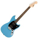 SQUIER ( スクワイヤー ) Squier Sonic Mustang HH California Blue ムスタング エレキギター 初心者 入門に おすすめ【春特価！ピック20枚プレゼント 】