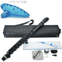 NUVO ( ヌーボ ) jFlute N220JFBK プラスチックフルート ブラック jフルート ドーナツ O字型 頭部管 こども用 フルート flute black セット C　北海道 沖縄 離島不可 1