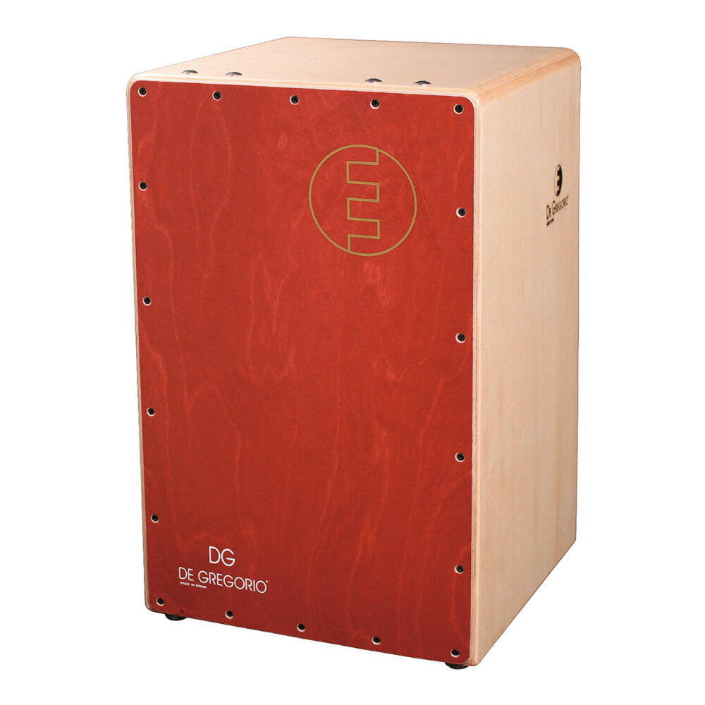 DeGregorio ( DG ) Chanela ［ レッド ］CAJON カホン ドラム パーカッション 打楽器 アコースティック