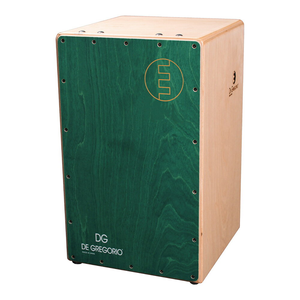 DeGregorio ( DG ) Chanela ［ グリーン ］CAJON カホン ドラム パーカッション 打楽器 アコースティック