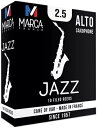 【メール便出荷品】 MARCA ( マーカ ) ジャズ アルトサックス リード 2.5 ファイルドカット 10枚 1箱 Alto saxophone reed JAZZ filed cut 2-1/2　北海道 沖縄 離島不可