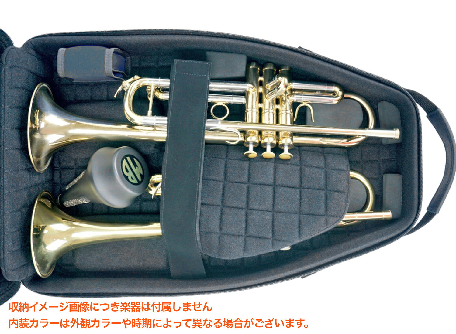 Marcus Bonna マーカスボナ MB02TPS RBL トランペット ダブル ケース ロイヤルブル...