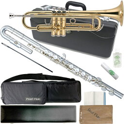 Pearl Flute ( パールフルート ) PF-505EU U字管 フルート プレスト Eメカニズム 銀メッキ C管 U字頭部管 Presto PF505EU Jマイケルトランペットセット　北海道 沖縄 離島不可