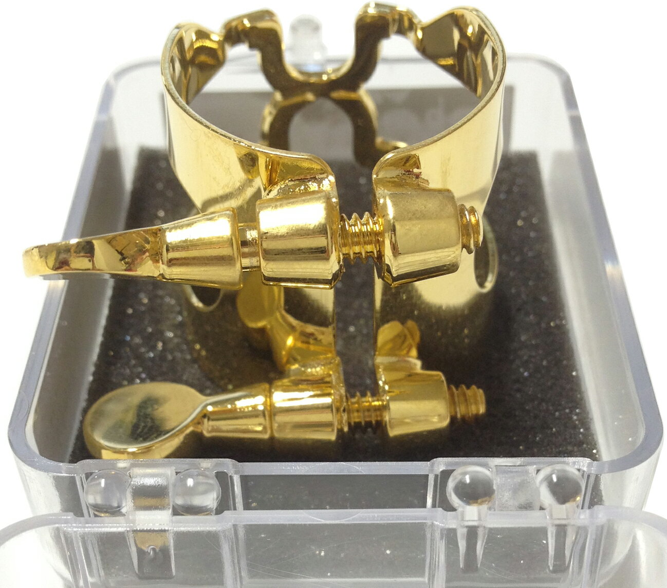HARRISON ハリソン リガチャー B♭ クラリネット フォルテ 金メッキ CGP FORTE Bb c...